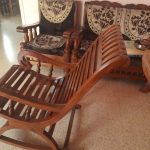 A.M INTERNATIONAL Handmade Wooden Rocking Chair/Relax Chair with Engraved Carving for Adults photo review